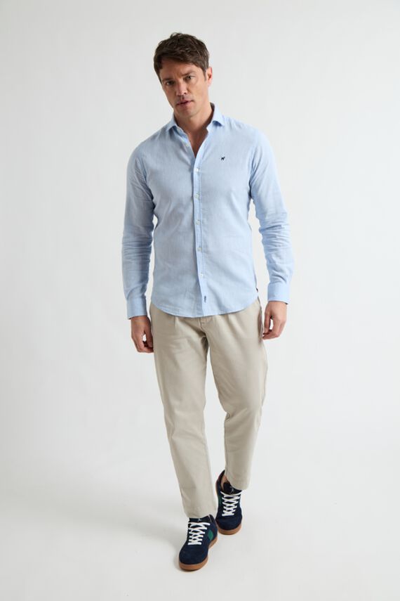 Camisa Lino Mil Rayas