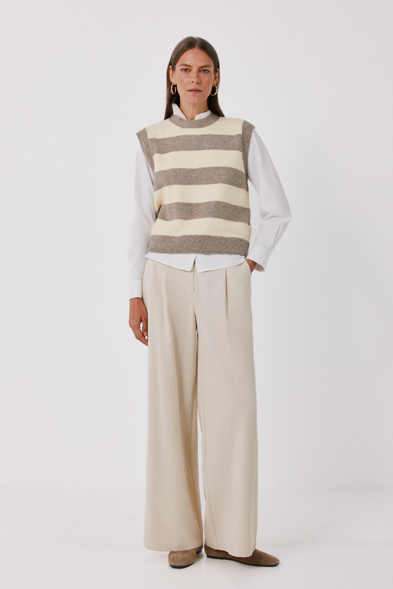 Cortefiel Women's serge trousers