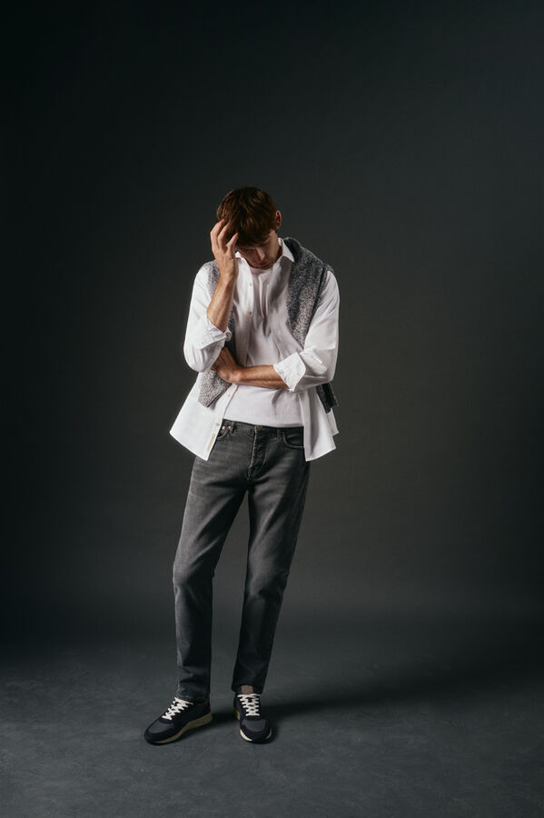 OOTO Camisa oxford liso Granada