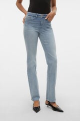 Vero Moda Jeans retas de cintura subida Azul