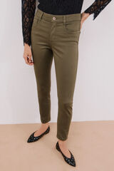 Cortefiel Sensational color pants Kaki