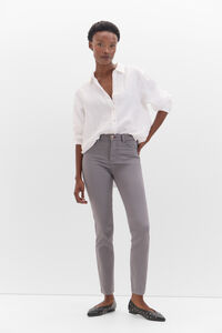 Cortefiel Sensational Color Trousers Grey