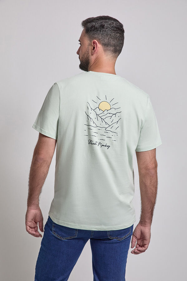 Street Monkey Short sleeve T-shirt Kaki