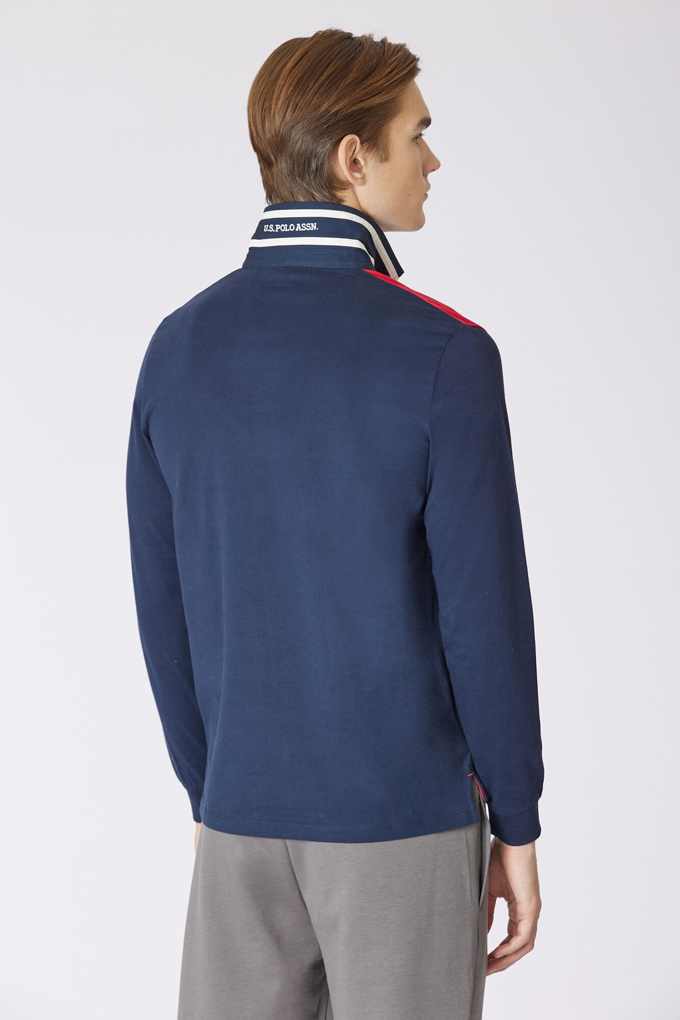 Us Polo Polo de manga comprida Gary