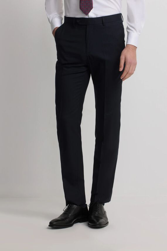 Pantalón traje natural stretch