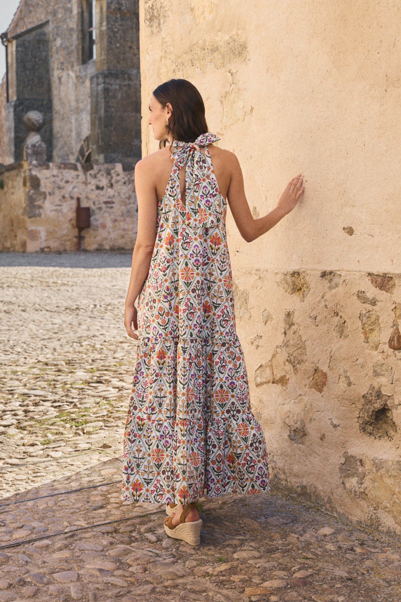 Pol&iacute;n Et Moi Vestido halter &Agrave;gnes