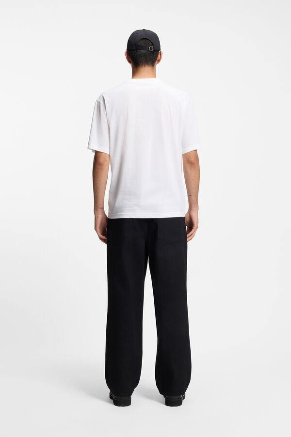 HUGO T-shirt de manga curta Branco