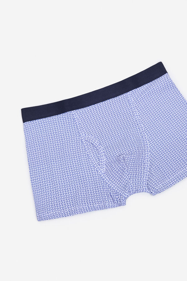 Cortefiel Jersey-knit boxers Blue