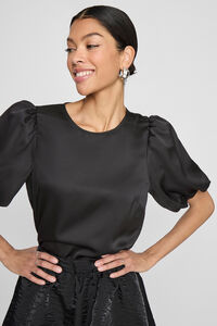 Vila Satin sleeve blouse