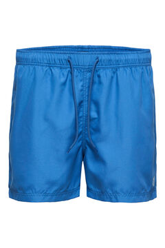 Cortefiel Bañador short-comfort fit secado rápido Azul
