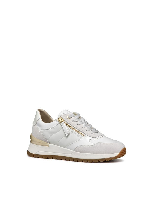 Cortefiel Deportiva low cut de mujer Blanco