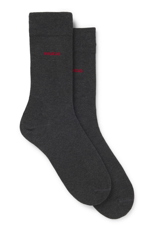 HUGO Pack 2 socks Dark grey