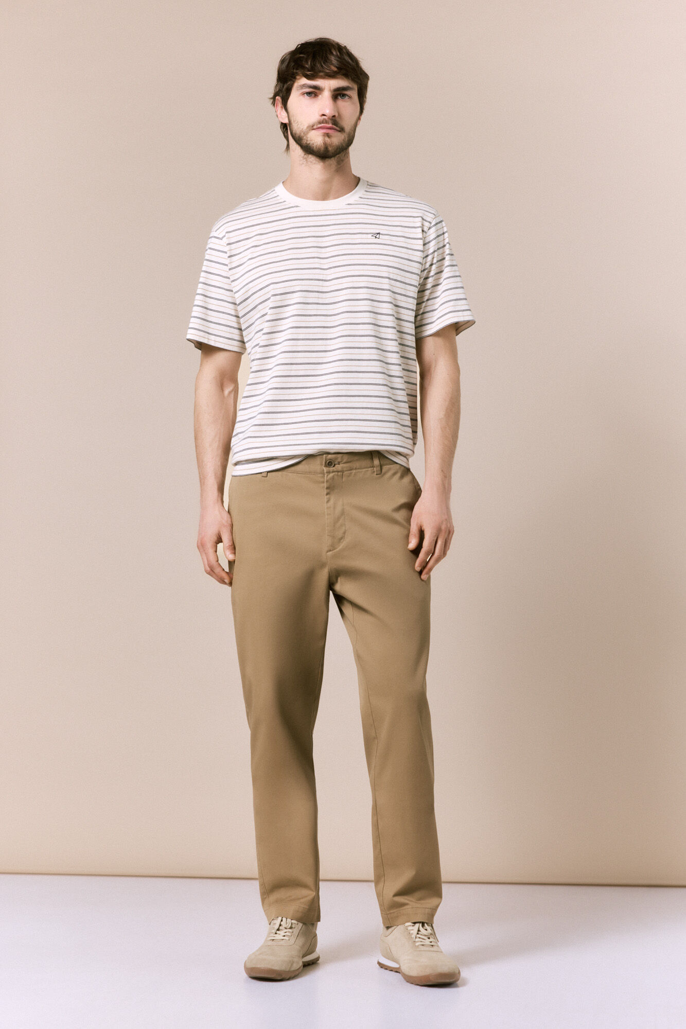 OOTO Pantal&oacute;n traje coordinado algod&oacute;n