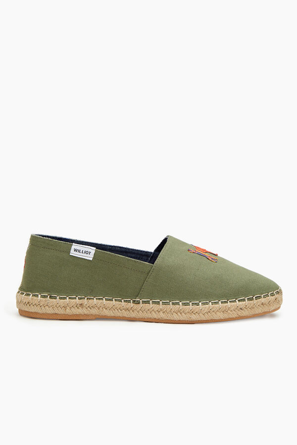 Williot Espadrille Doggy Étnico Verde