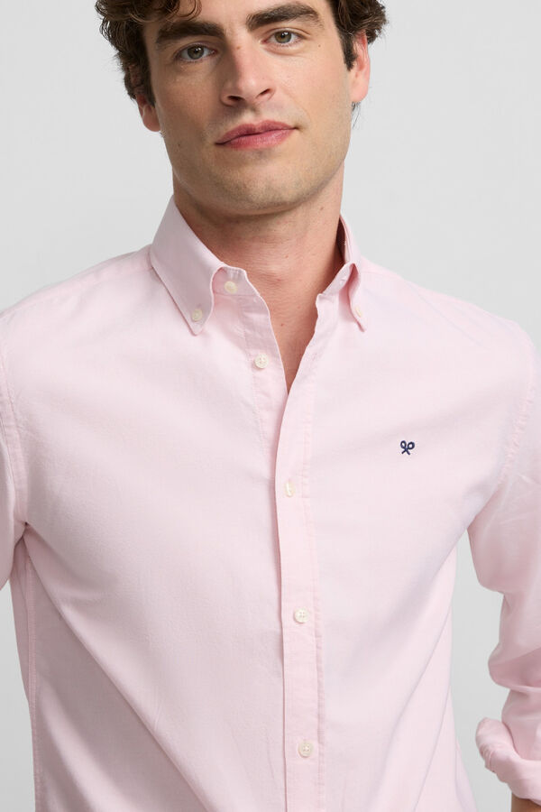 Silbon Camisa esportiva oxford Vermelho
