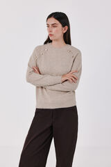 Cortefiel Soft touch jumper Nude