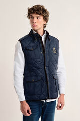 Valecuatro Colete husky azul marinho Valecuatro Azul