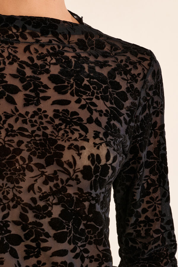 Molly Bracken Camisola com estampado Preto