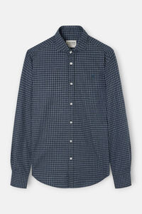 Silbon Camisa esportiva xadrez