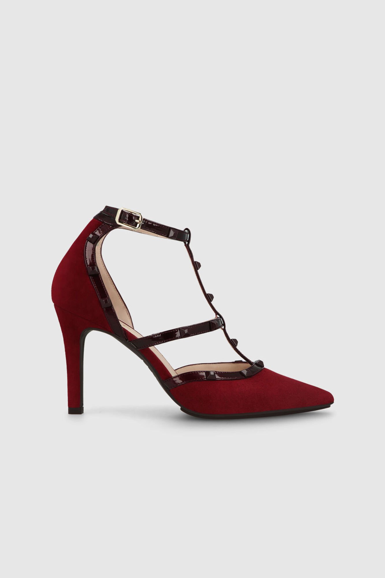 Zapatos granates top mujer