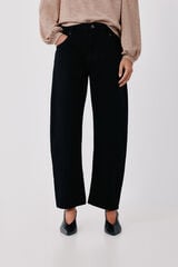 Cortefiel Barrel jeans Black