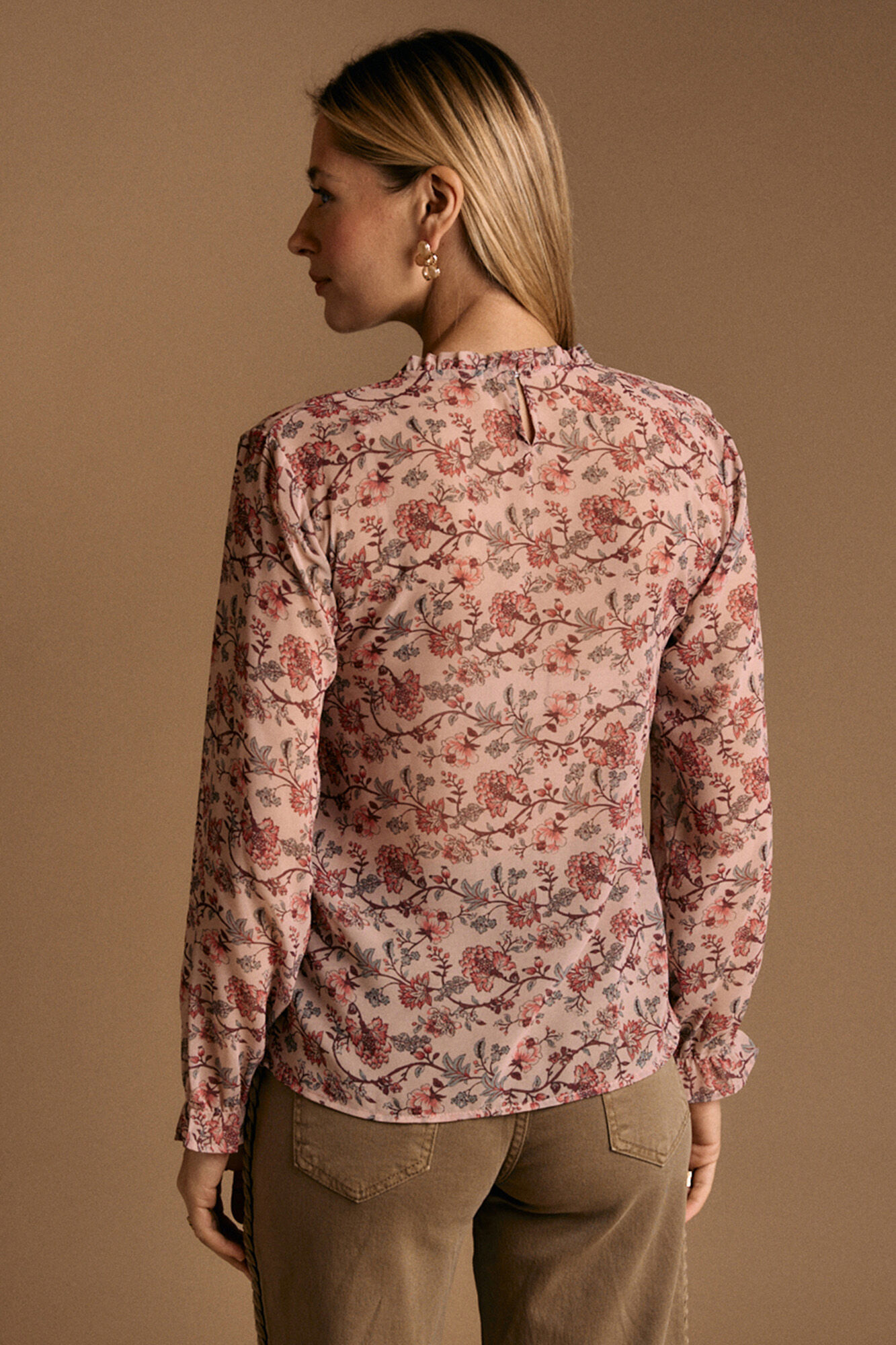 Pol&iacute;n Et Moi Blusa estampado flores Brisa