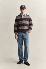 Gant Polo rugby cl&aacute;ssico Tostado