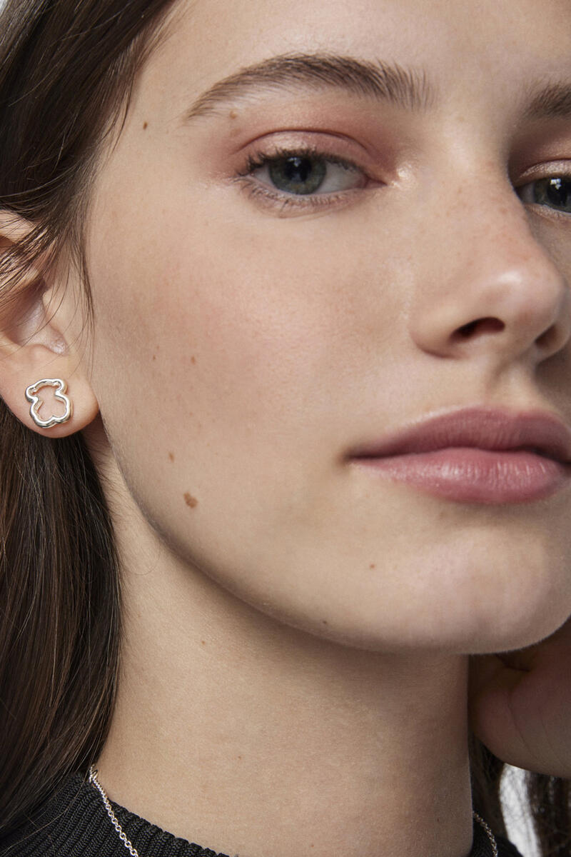 New Carrusel silver earrings | Women\'s accessories | Cortefiel