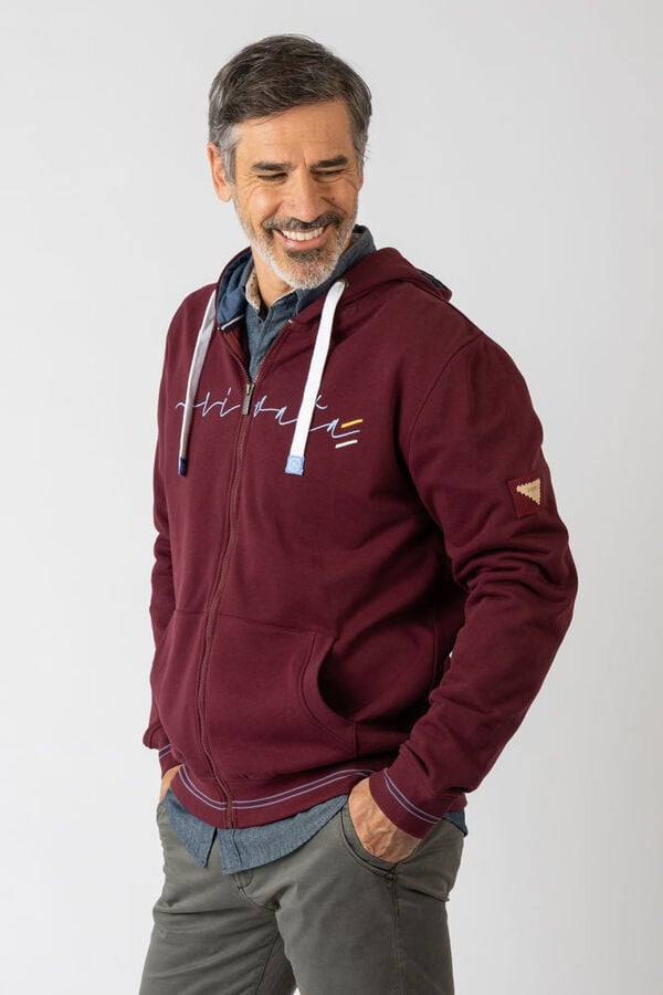 Privata Sweatshirt aberto com capuz e bolsos Granada
