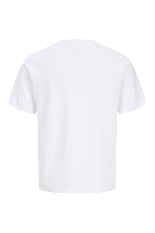 Jack & Jones Cotton regular fit T-shirt White