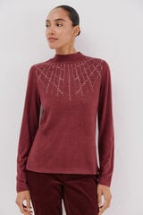 Cortefiel Camiseta com detalhe de strass Granada