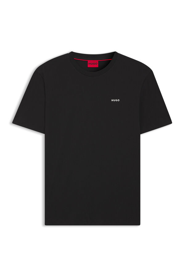 HUGO Short-sleeved T-shirt Black