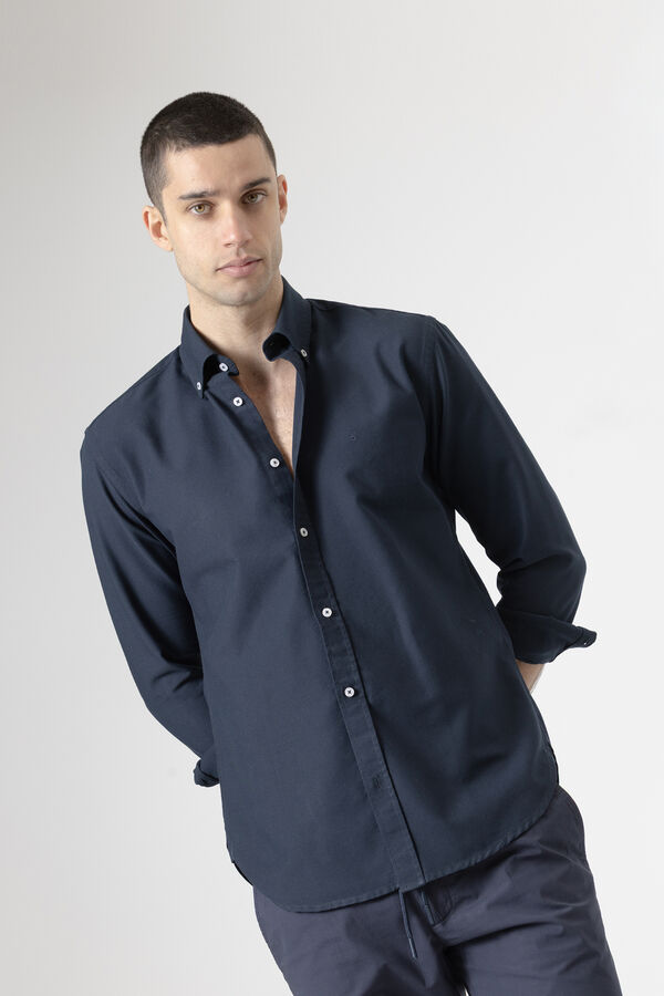 PuroEGO Camisa oxford Azul