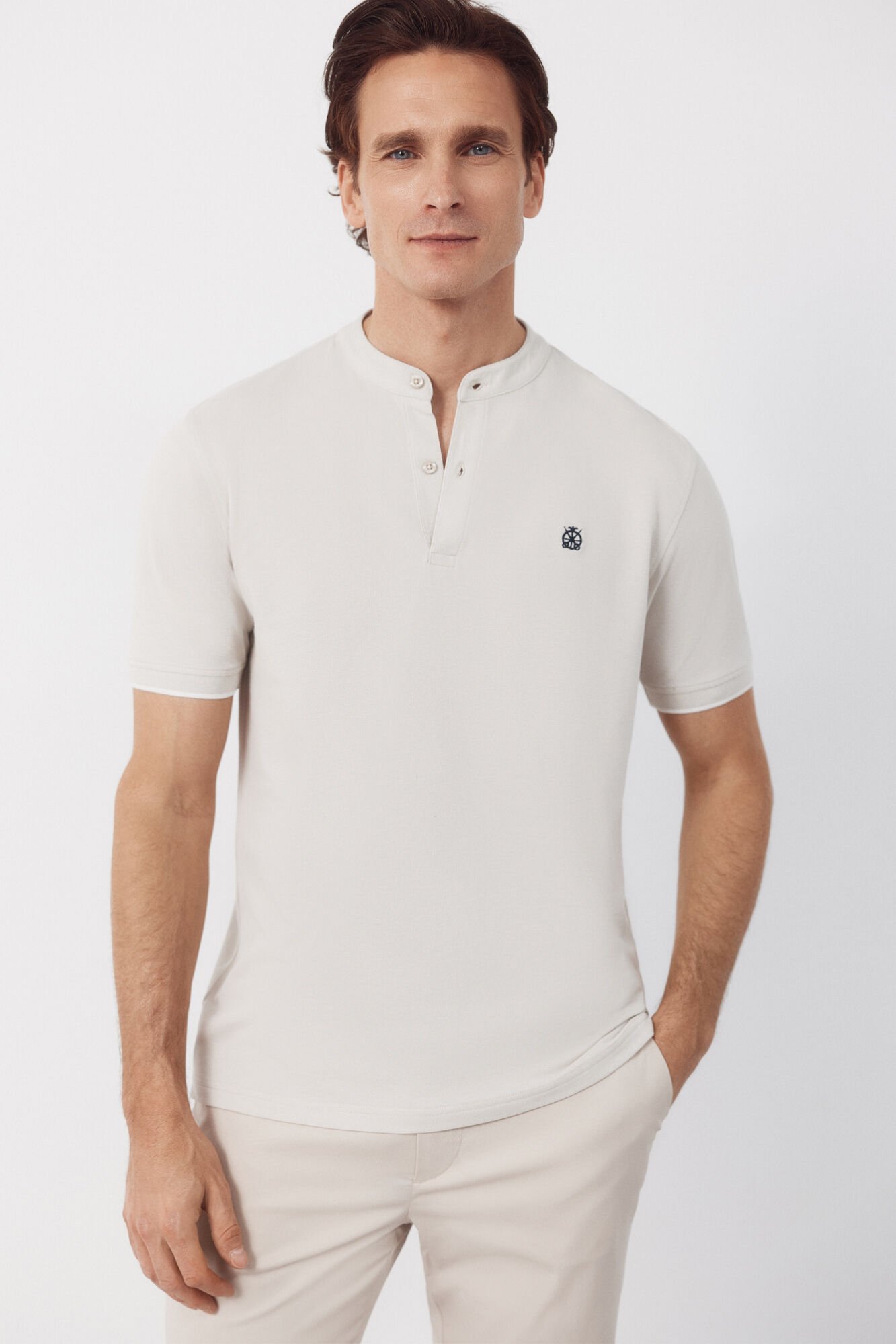 Cortefiel Polo gola mao