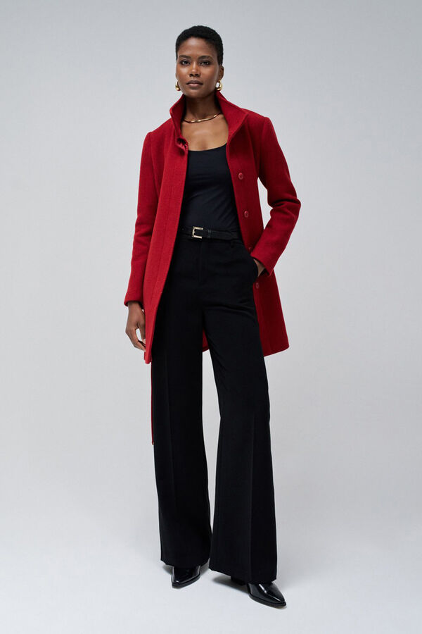 Salsa Jeans Sobretudo de tecido Vermelho