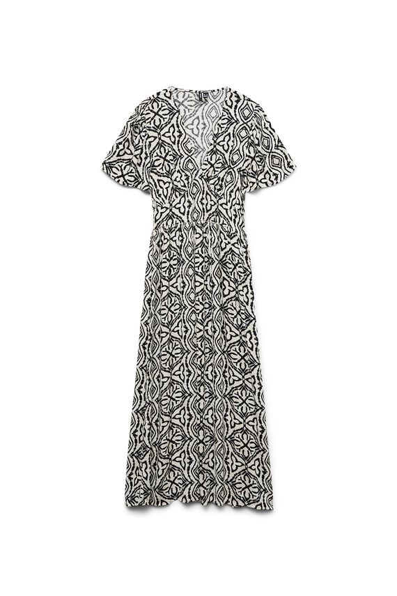 Vestido midi estampado