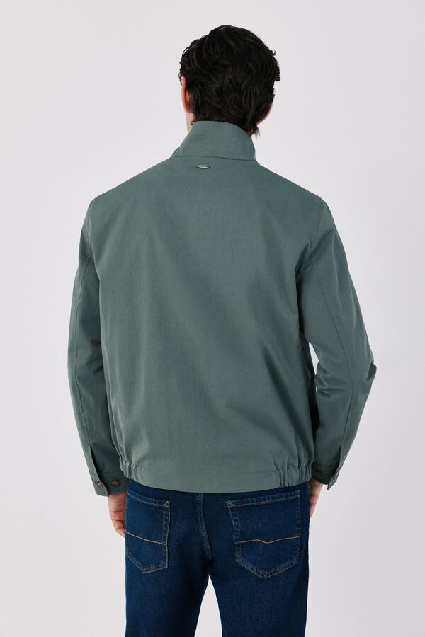 Cortefiel Cotton jacket Kaki