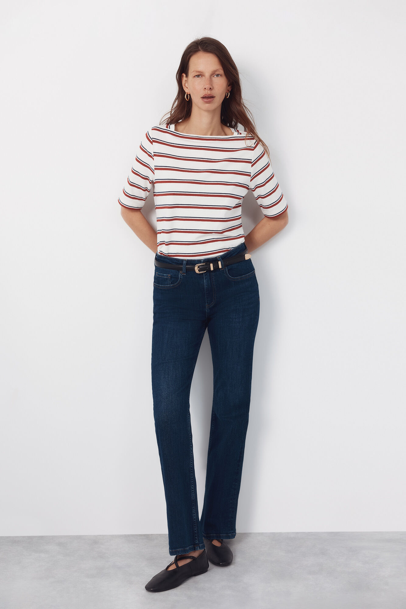 Cortefiel Boat neck t-shirt