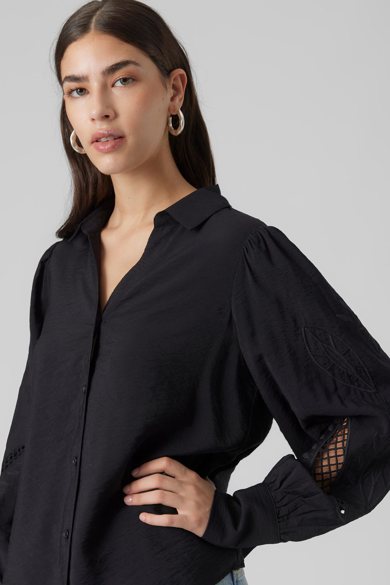 Cortefiel camisas deals mujer manga larga