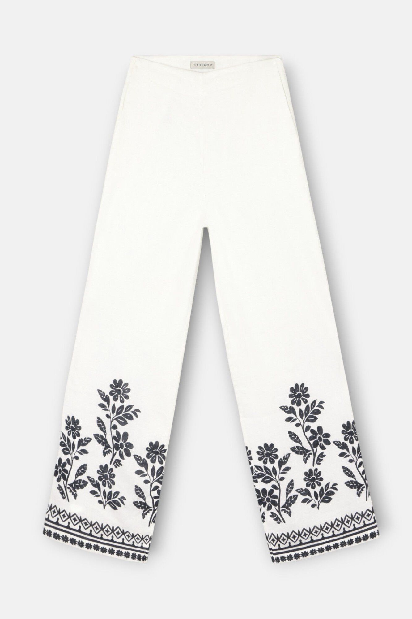 Silbon Pantalon estampado flores