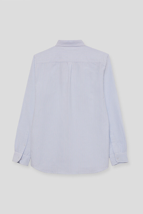 Street Monkey Camisa oxford Azul