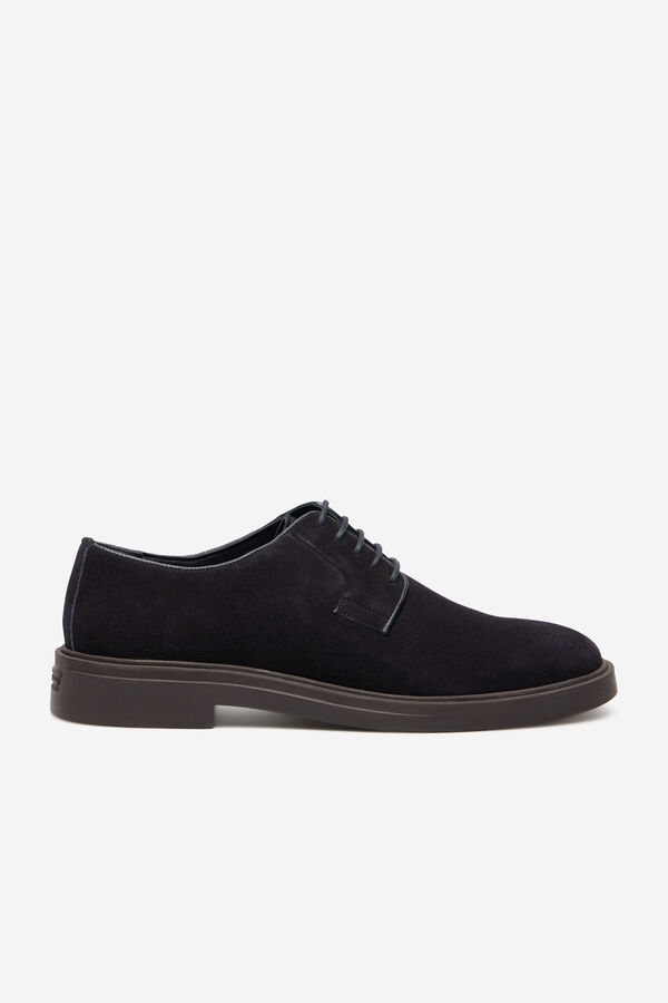 Cortefiel Lace-up trainers Navy