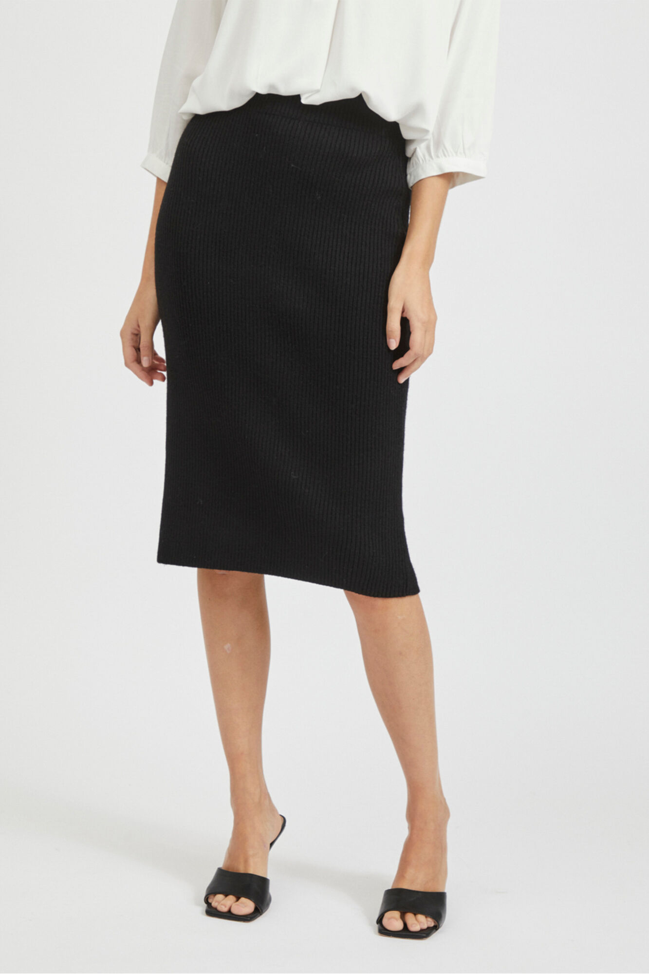 Knit jersey skirt shop