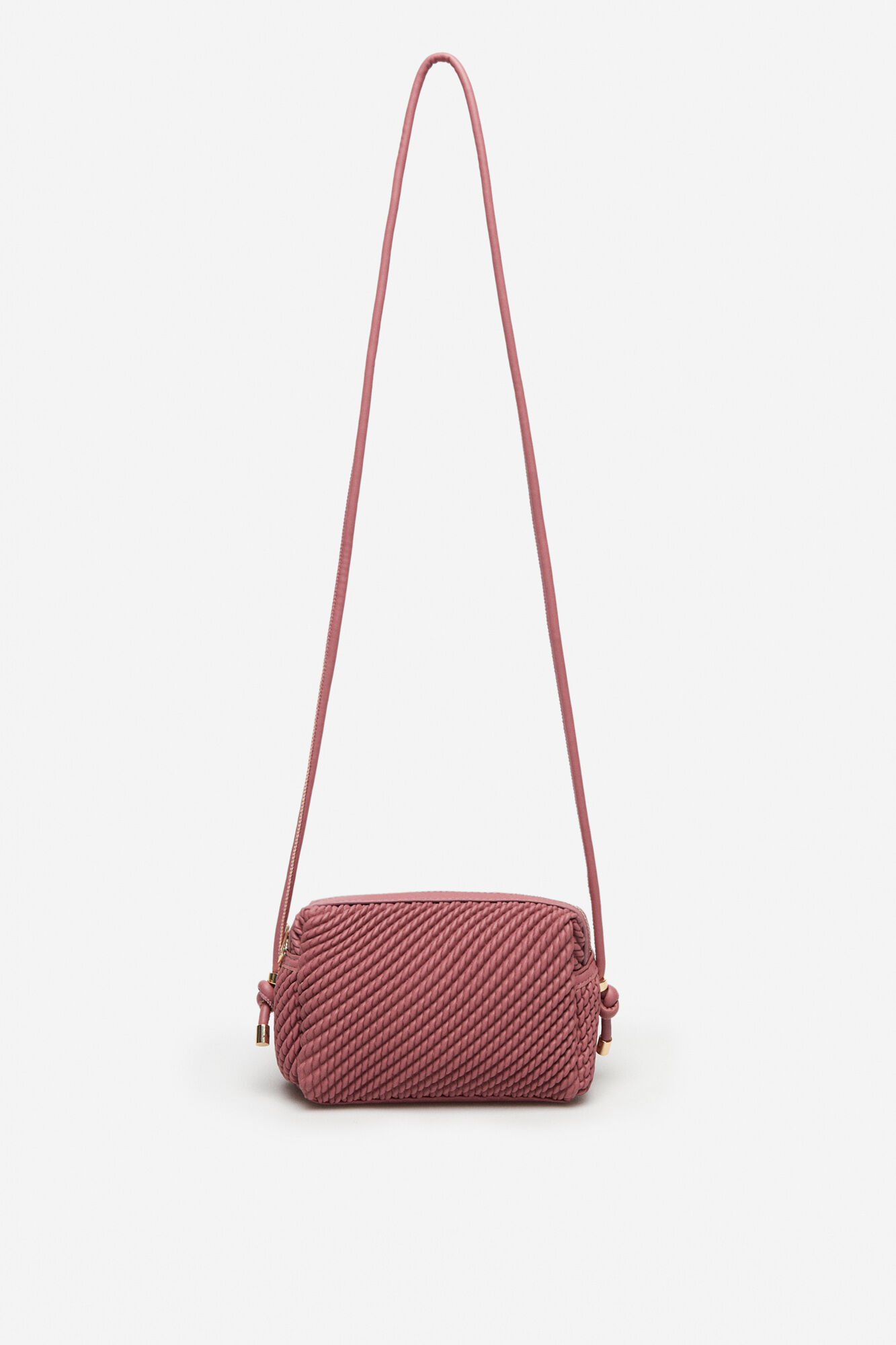 Knotted crossbody bag Women s bags Cortefiel