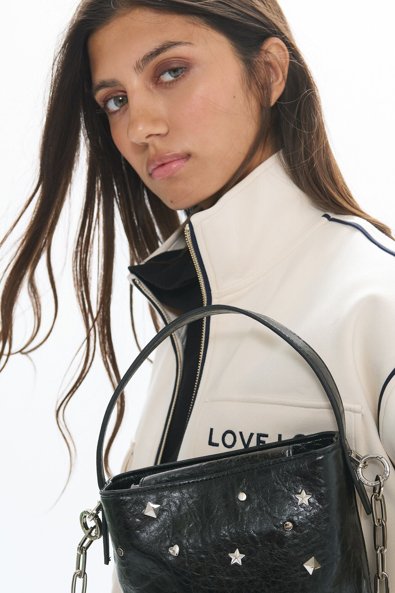 Lola Casademunt Crossbody bag with studs