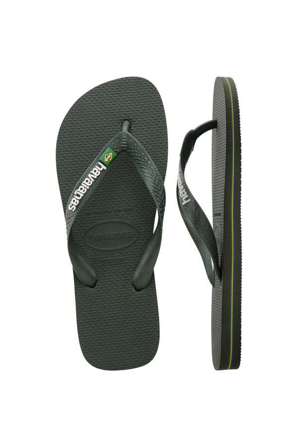 Havaianas Chinelo Brasil logo Verde