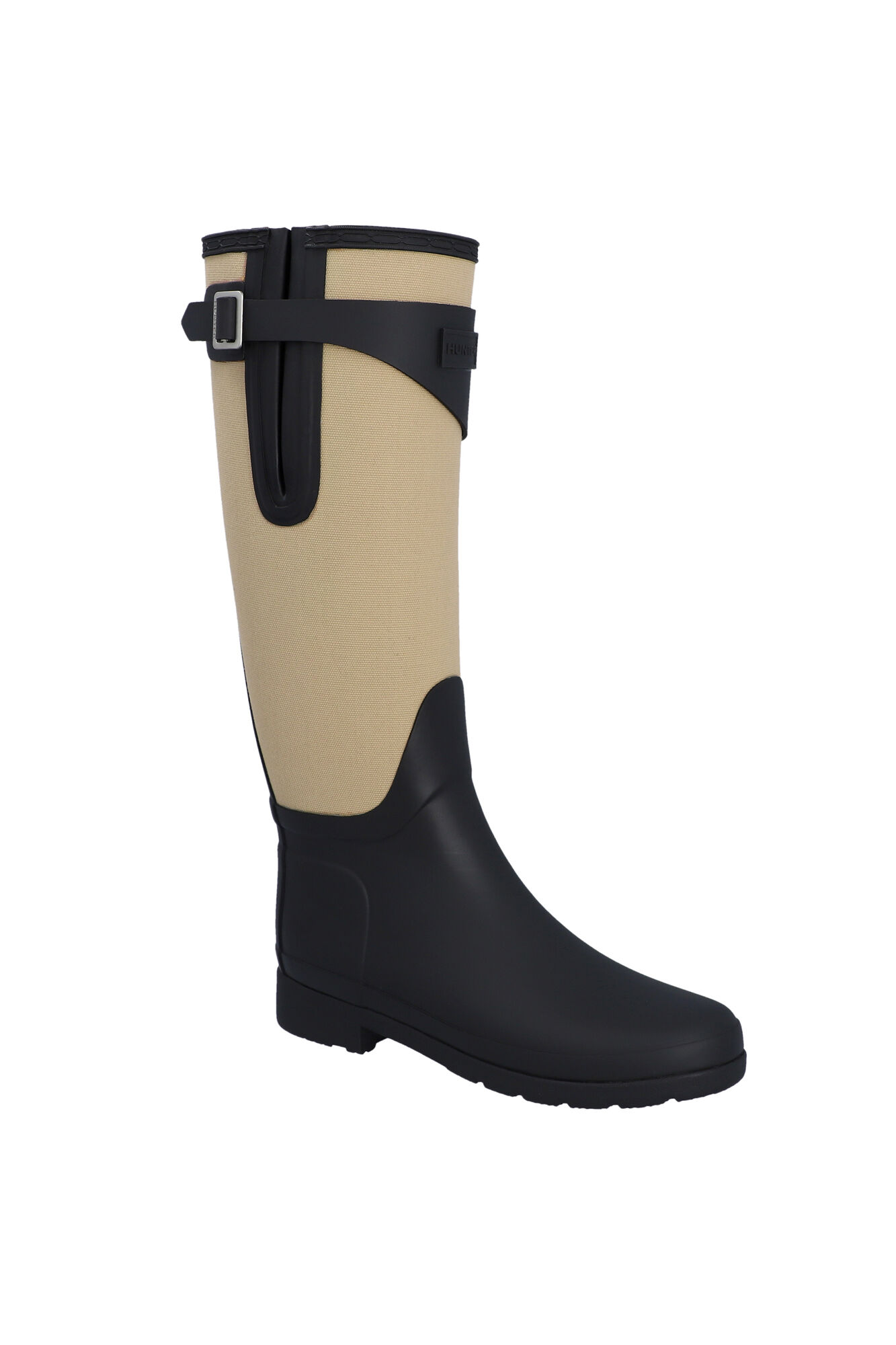 Hunter Botas de lona altas refinadas