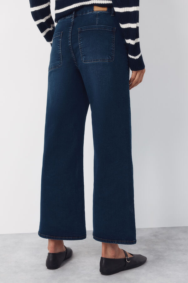 Cortefiel Sensational marine jeans Blue