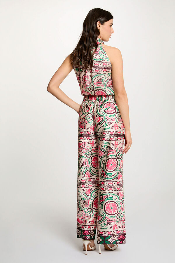 Morgan Cal&ccedil;a larga acetinada Multicolorido