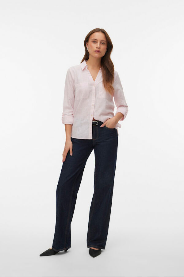 Vero Moda Camisa com laçada na gola Subiu